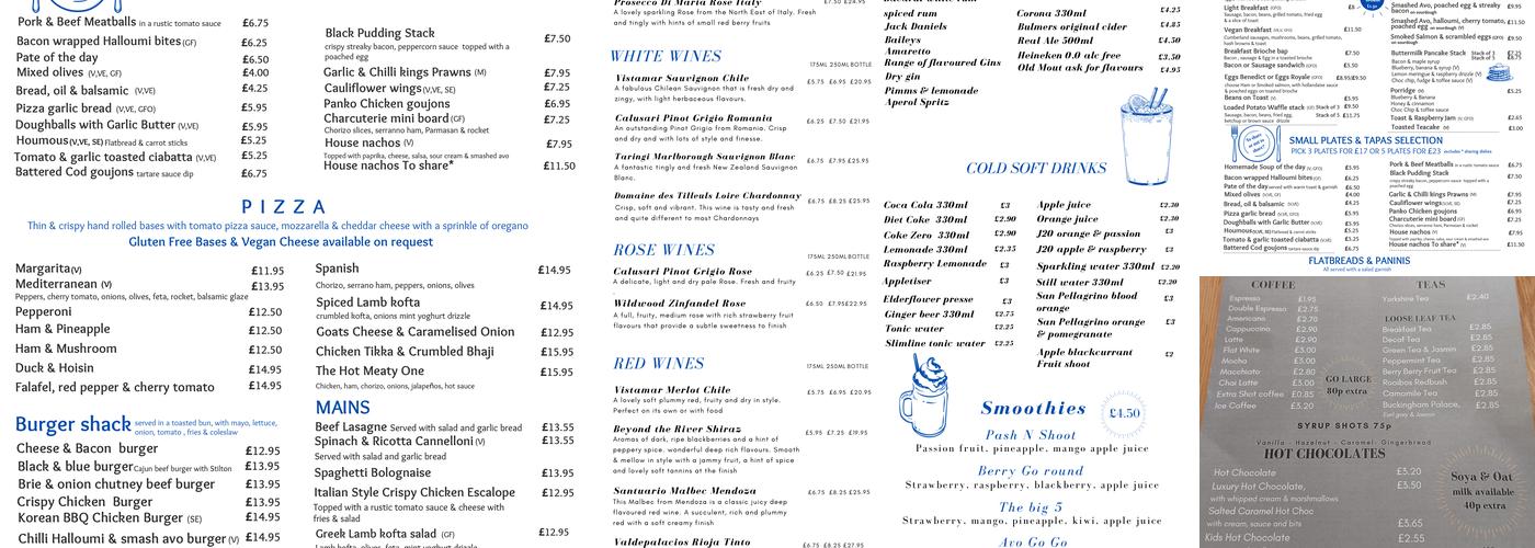 The Olive Branch Menu