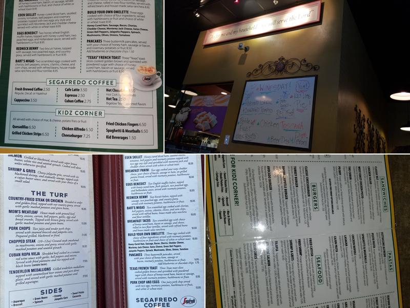 Eden Table - Restaurant + Bar Menu