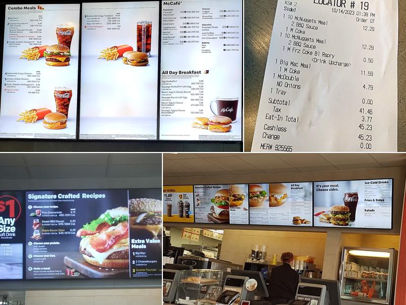 McDonald's Menu