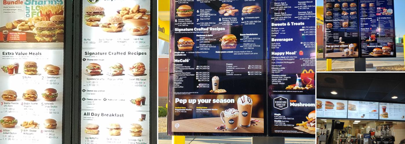 McDonald's Menu