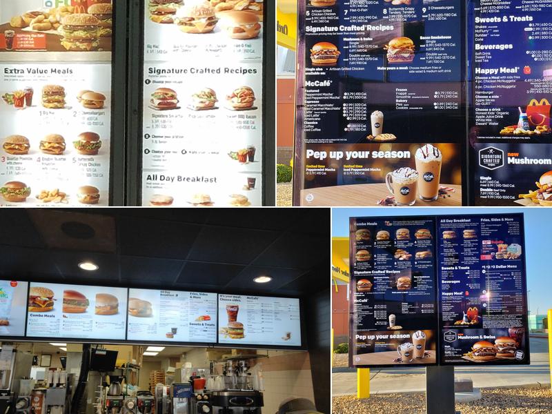 McDonald's Menu