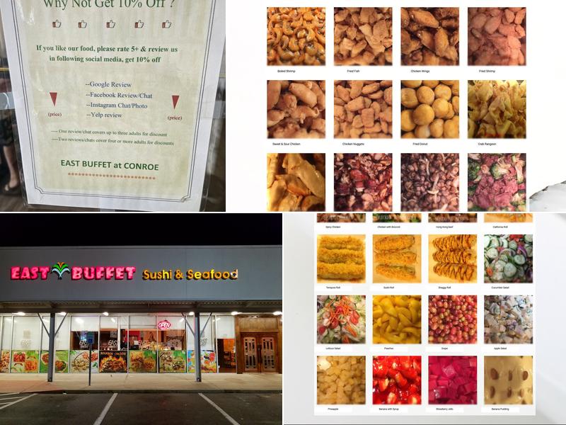 East Buffet Menu