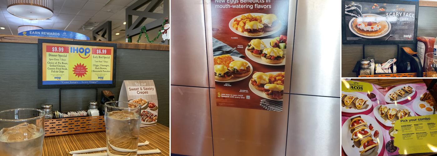IHOP Menu