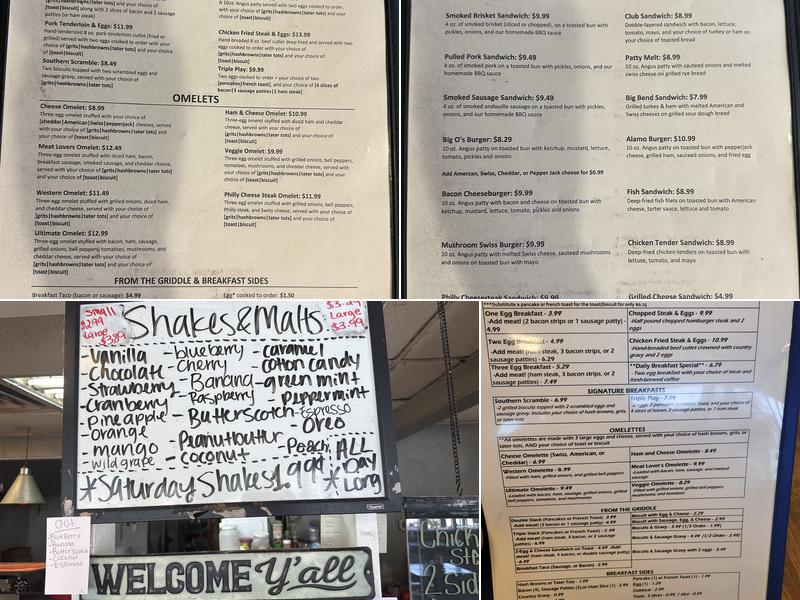 D & M Diner Menu