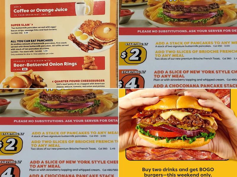 Denny's Menu