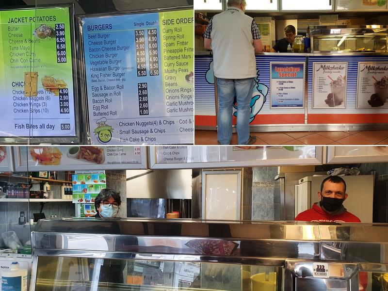 Kingfisher Fish & Chips Menu