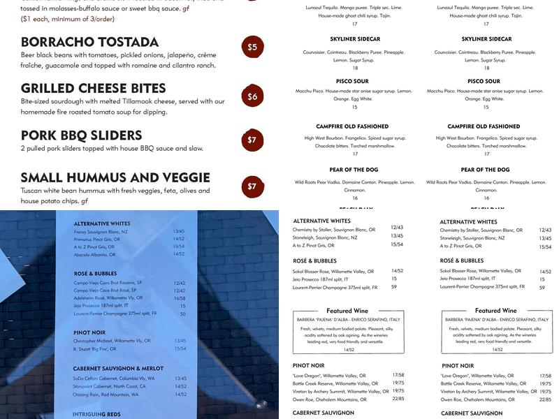 The Row Menu
