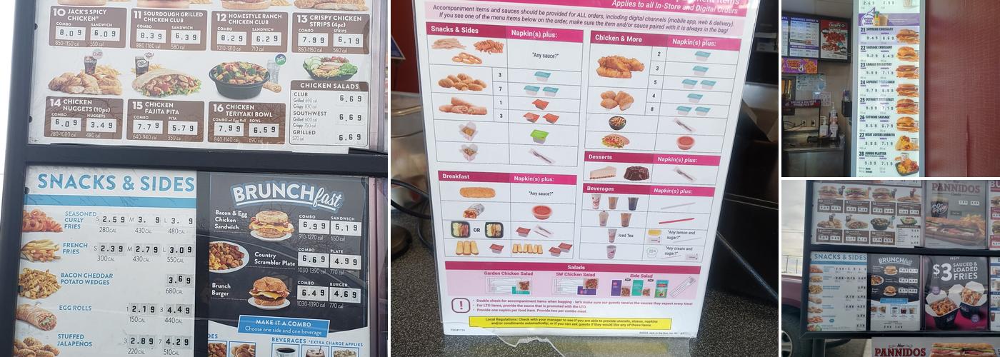 Jack In The Box Menu