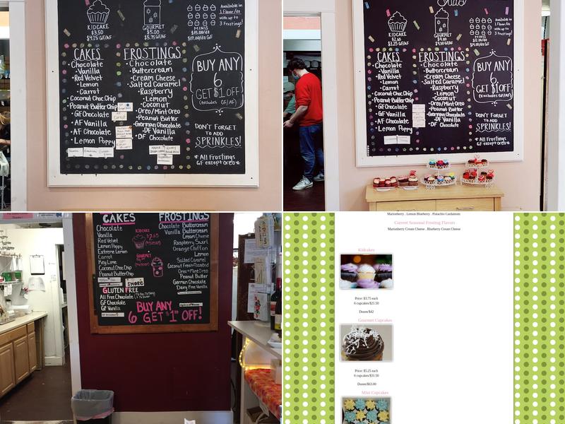 Ida's Cupcake Café on Galveston Menu