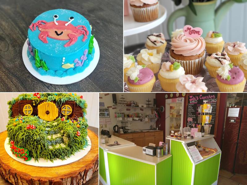 Ida's Cupcake Café on Galveston