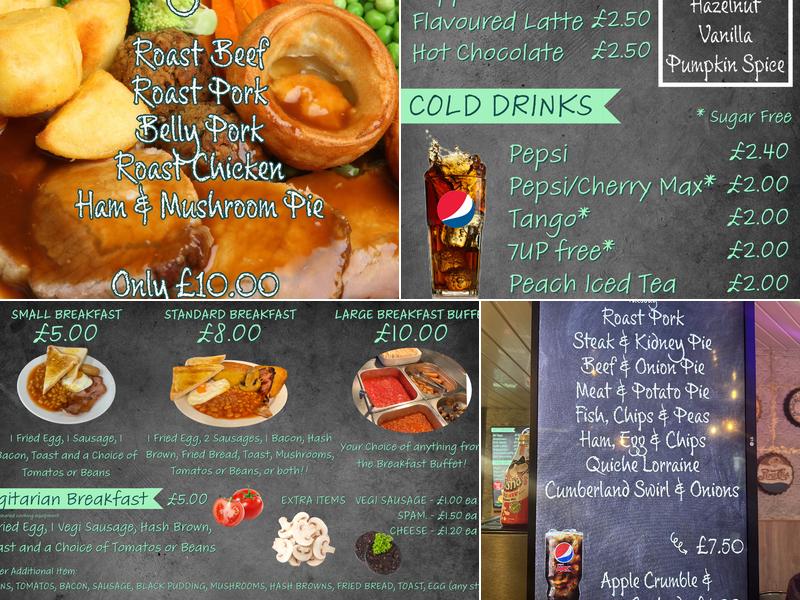 Lime's Cafe Menu