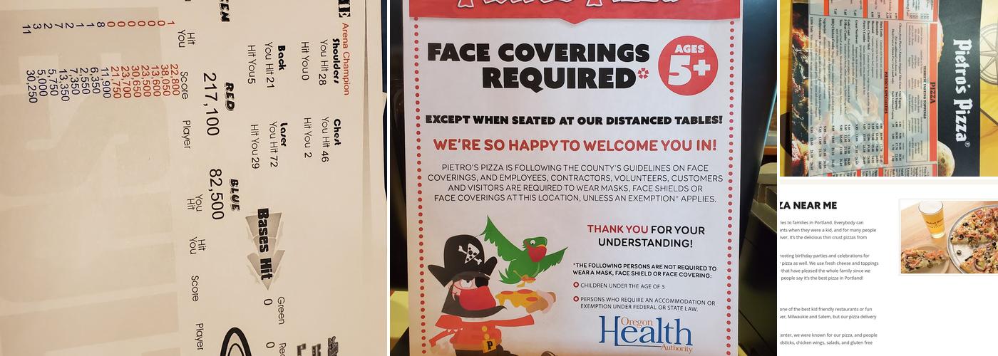 Pietro's Pizza Salem Menu