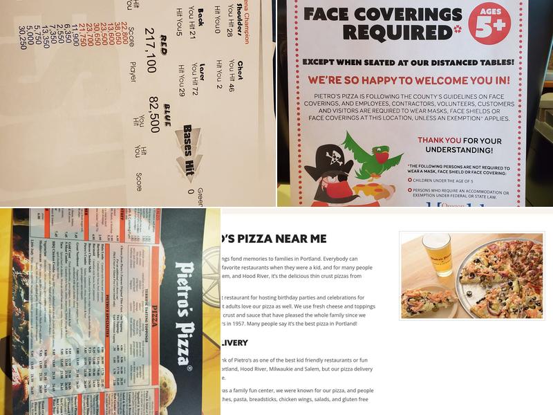 Pietro's Pizza Salem Menu