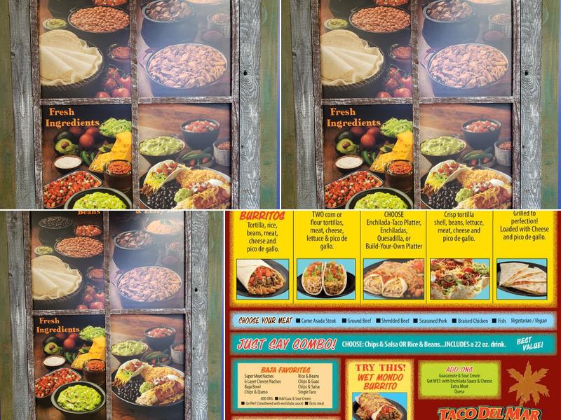 Taco Del Mar Menu