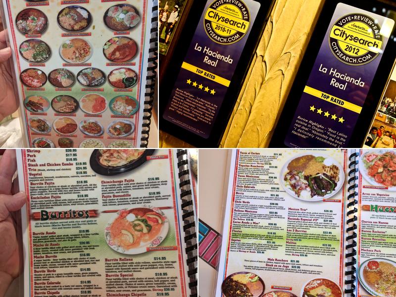 La Hacienda Real | West Salem Menu