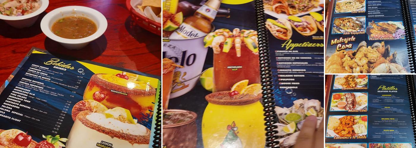 Mariscos Las Islas Marias De Salem Menu