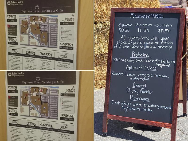 Creekside Dining Menu