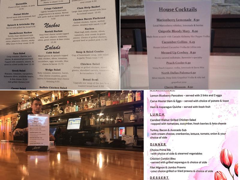 North Dallas Bar & Grill Menu