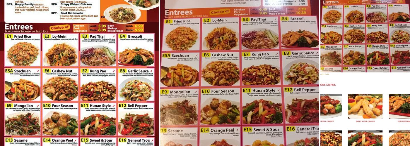 Wok Xpress Menu