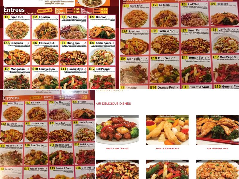 Wok Xpress Menu