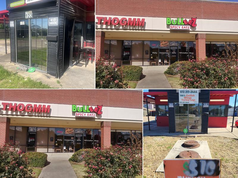 Bulleez fish and wing supreme