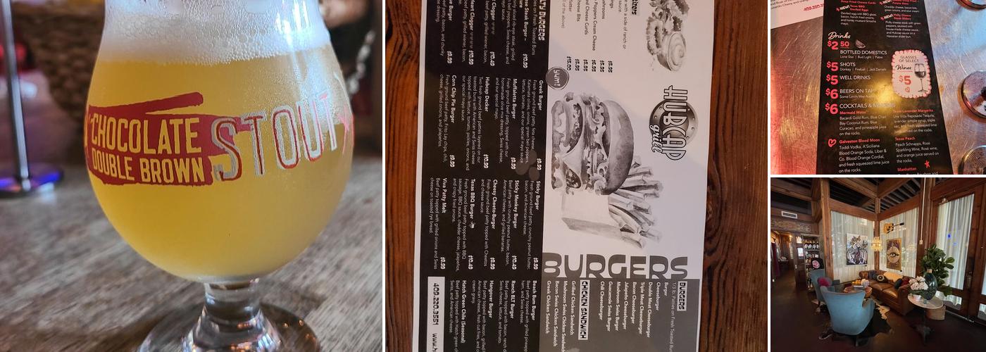 Hubcap Grill Menu