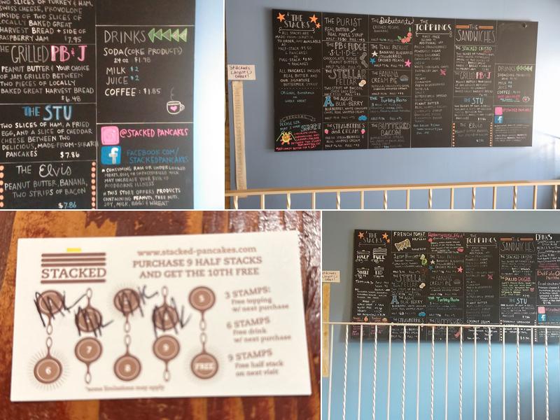 Stacked Menu