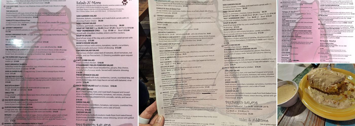 Shykatz Menu
