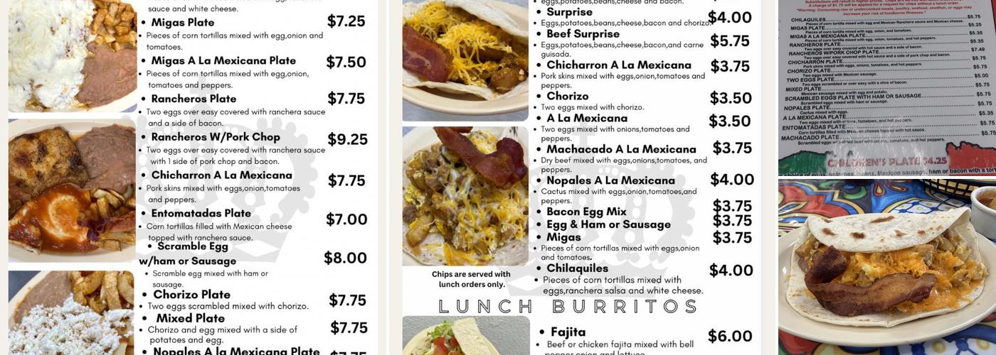 El Rey Menu