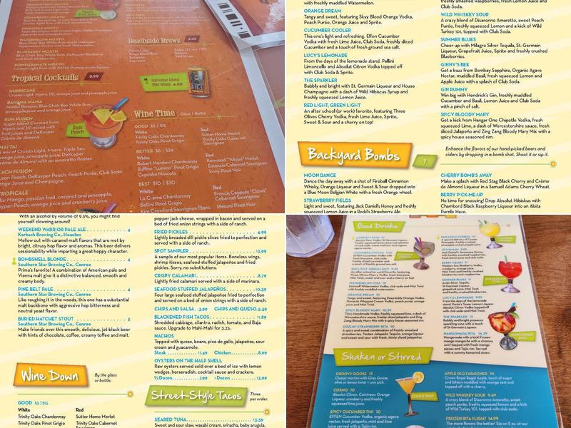 SideYard Menu