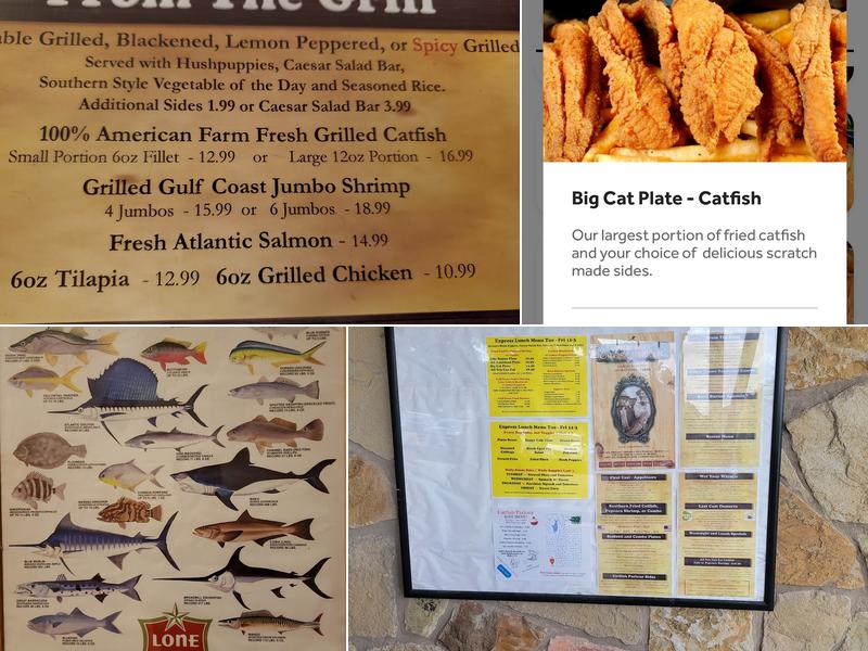 Catfish Parlour Georgetown Menu