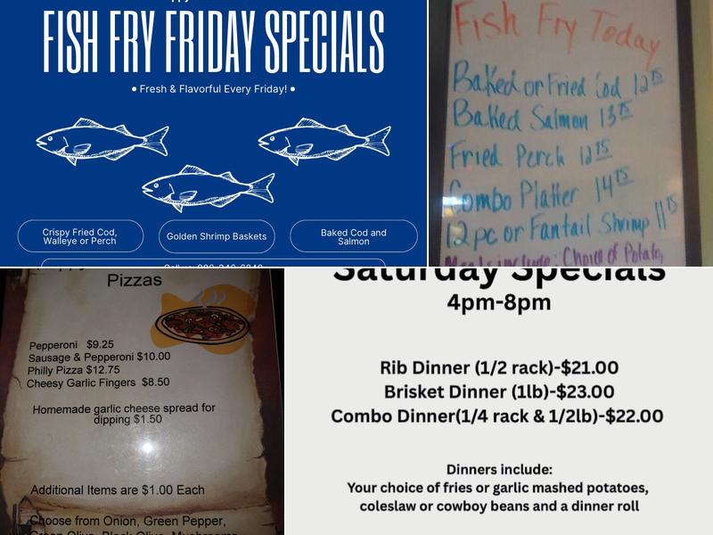 Happy Hour Bar Menu