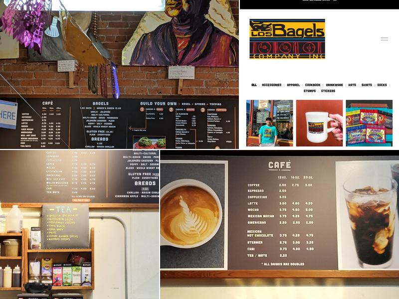 Los Bagels Menu