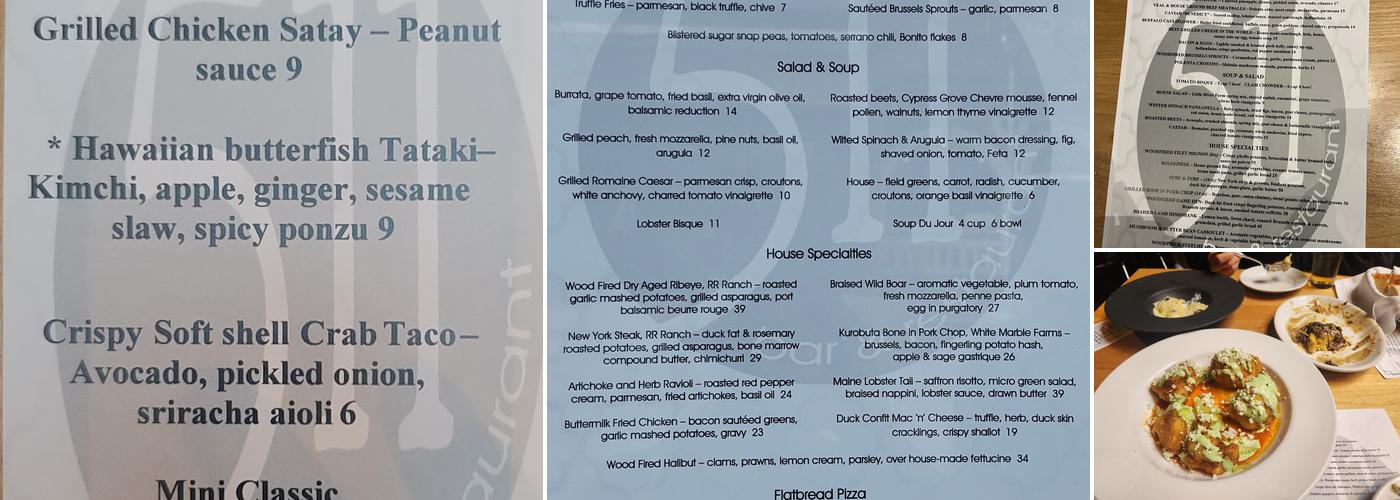 Five Eleven Menu