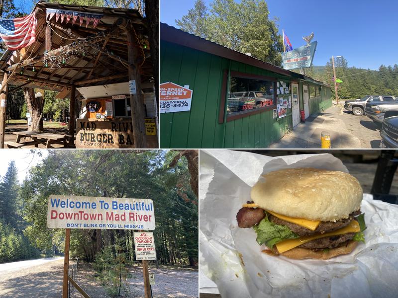 Mad River Burger Bar 2515 CA-36, Mad River
