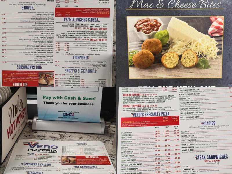 Vero Pizzeria by Antimo Lamberti Menu