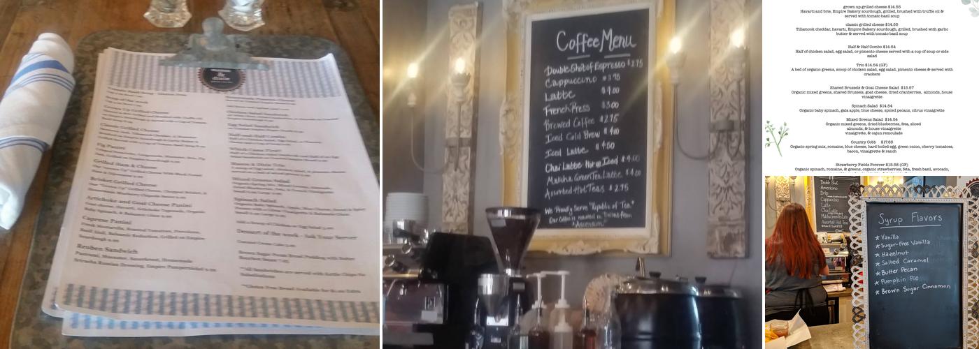 Mason & Dixie Menu