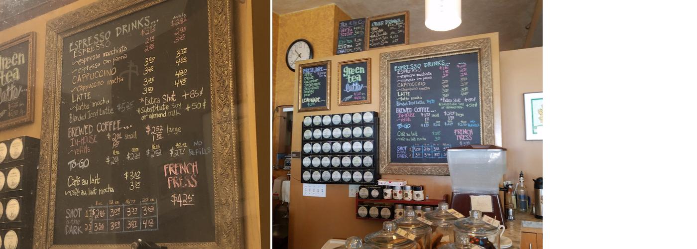 61C Cafe Menu