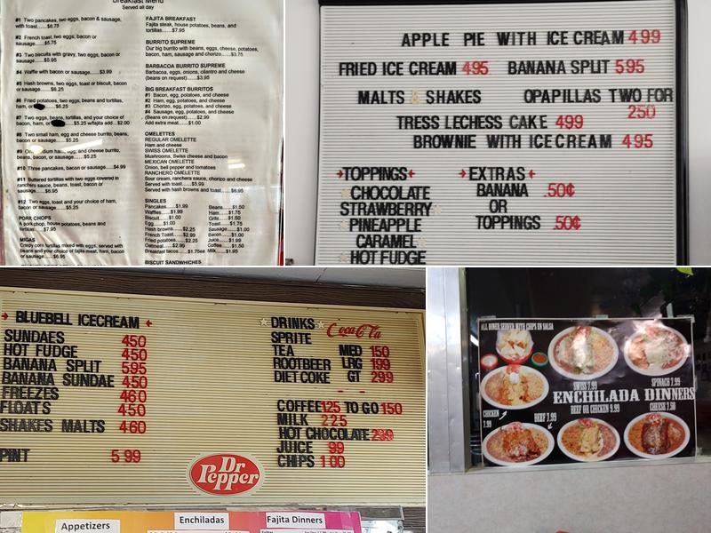 Rogers Malt Shoppe Menu