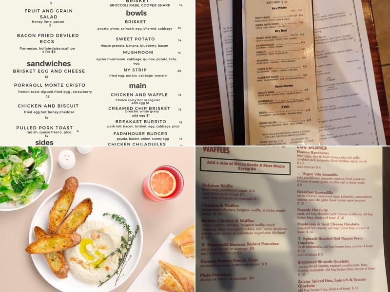 Kitchen 519 Menu