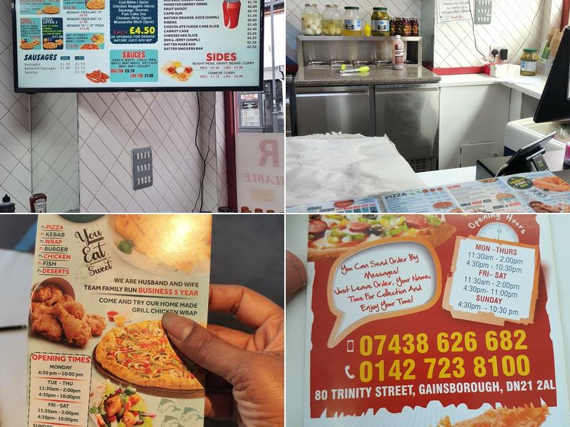 Trinity Fish Bar Menu