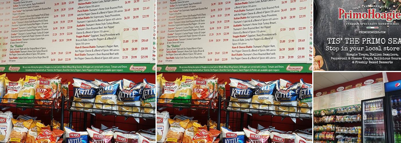 PrimoHoagies Menu
