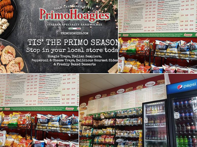 PrimoHoagies Menu