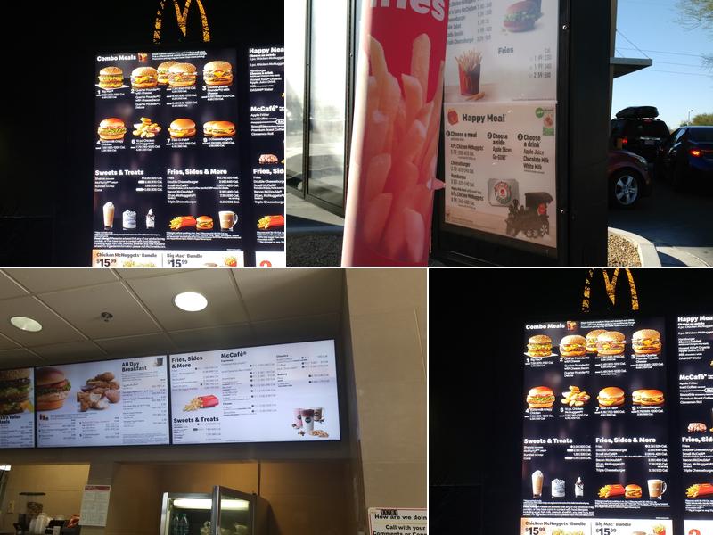 McDonald's Menu