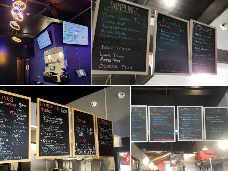 Humpty's Dumplings Menu