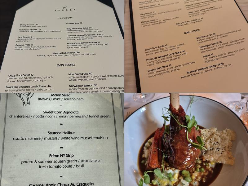 Jansen Menu