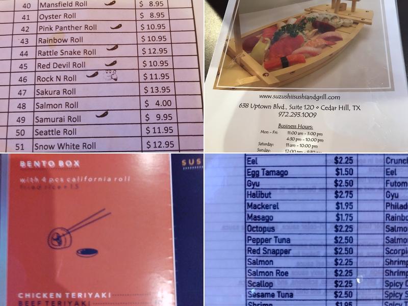 BN Sushi & Grill Menu