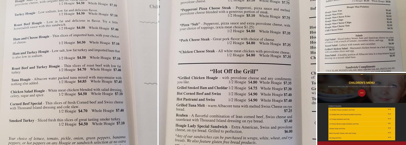 Hoagie Man Deli Menu