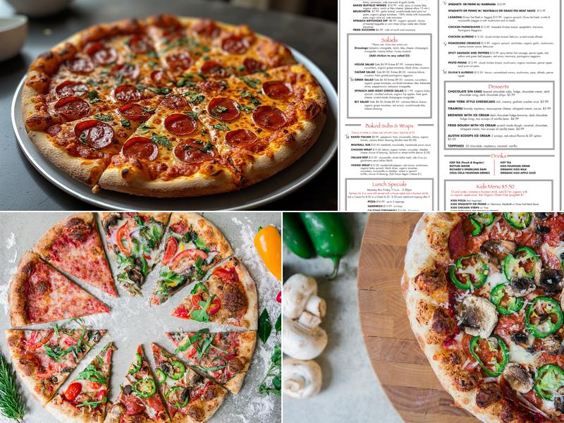 Mangieri's Pizza Cafe Menu