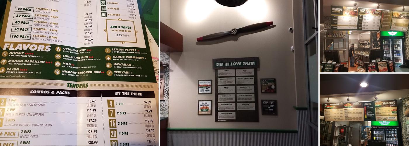 Wingstop Menu